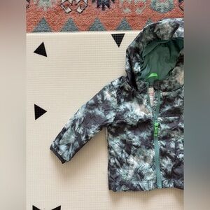 Cat & Jack|Baby boy marbled tie dye Hooded Jacket,full zip•perfect for cold/rain